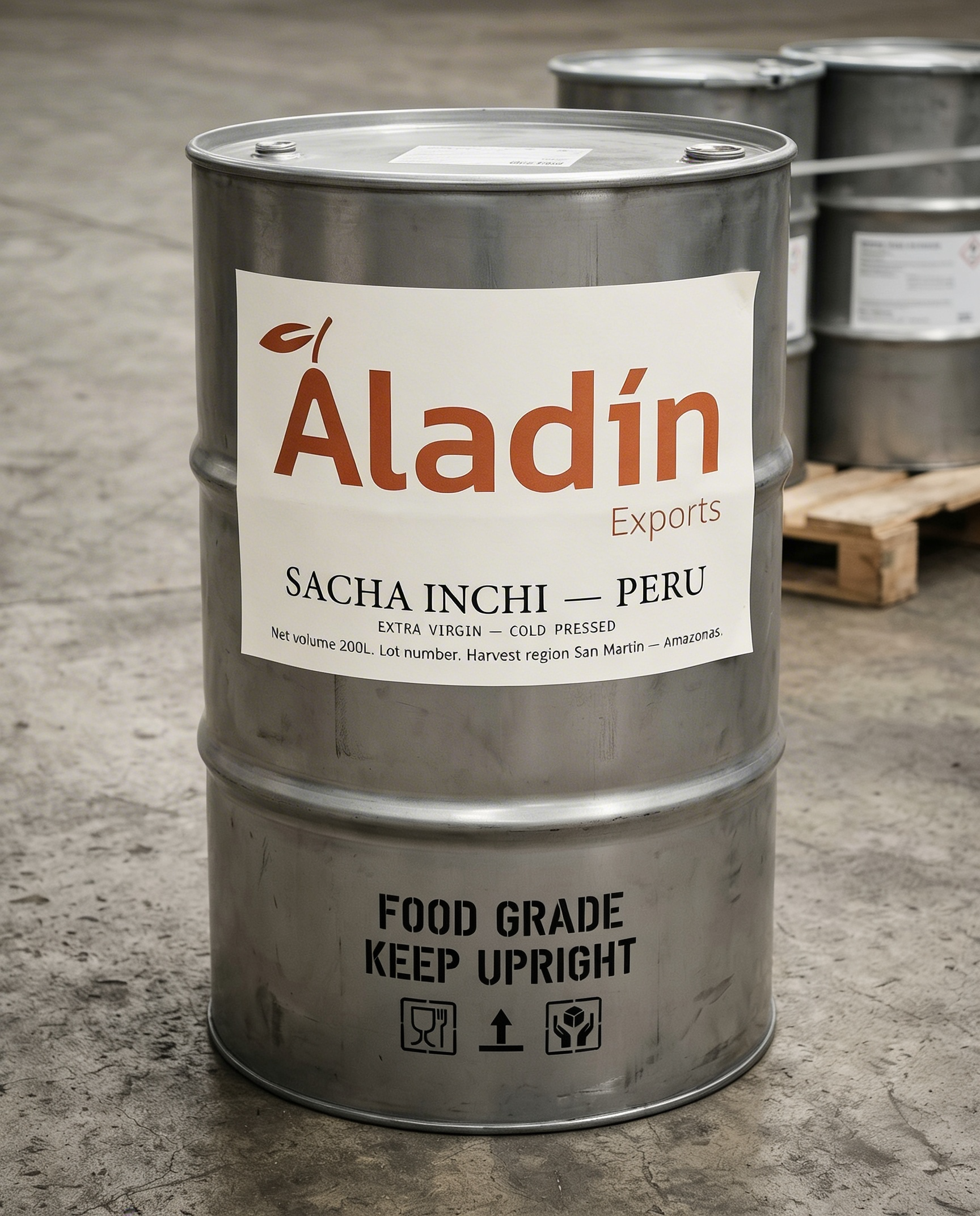 Sacha inchi product specimen 1 — Aladin Exports quality review standard